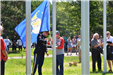 Veterans raise the flag