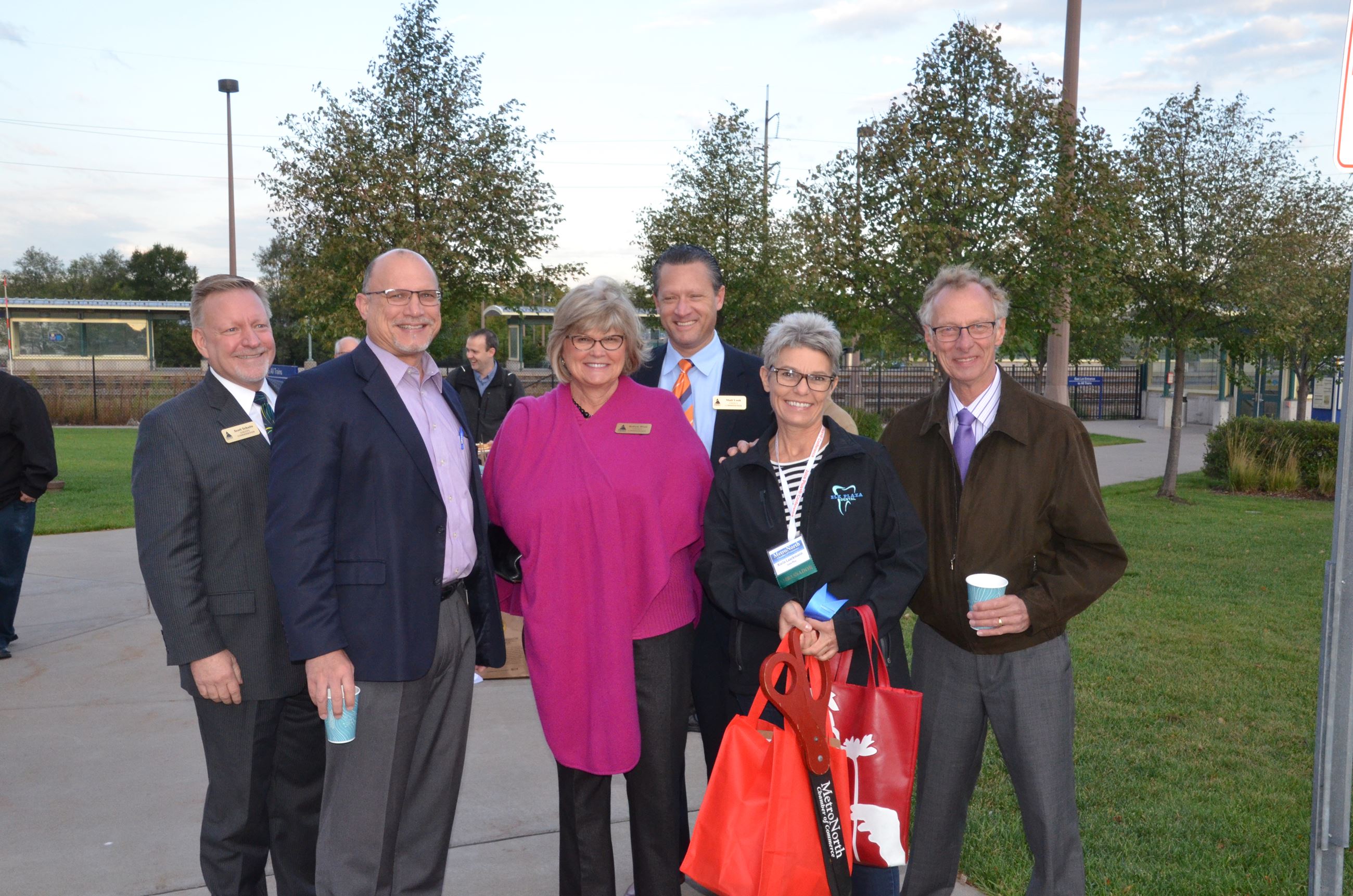 Commissioners Schulte, West, and Look, Doug Fischer, and Karla Laackmann 