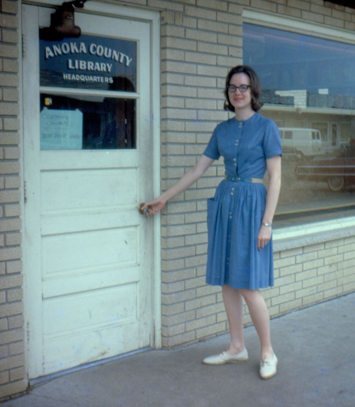 Anoka County Library Headquaters, Spring Lake Park, June 17, 1965