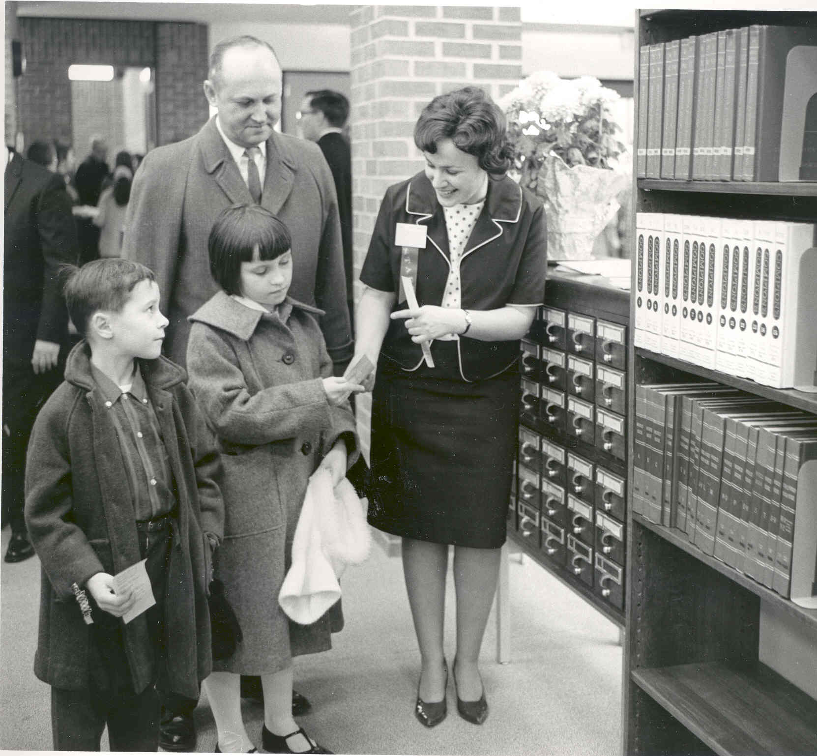 Northtown Library, Grand Opening, Blaine, April 4, 1965