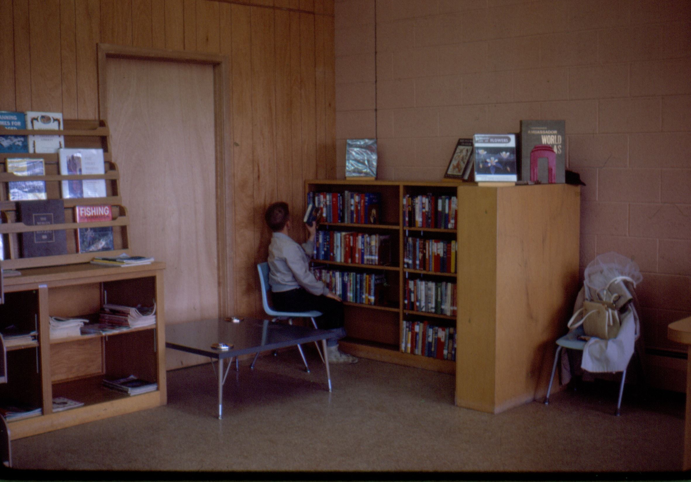 Young Patron at the Crooked Lake Library, Coon Rapids, May 1963