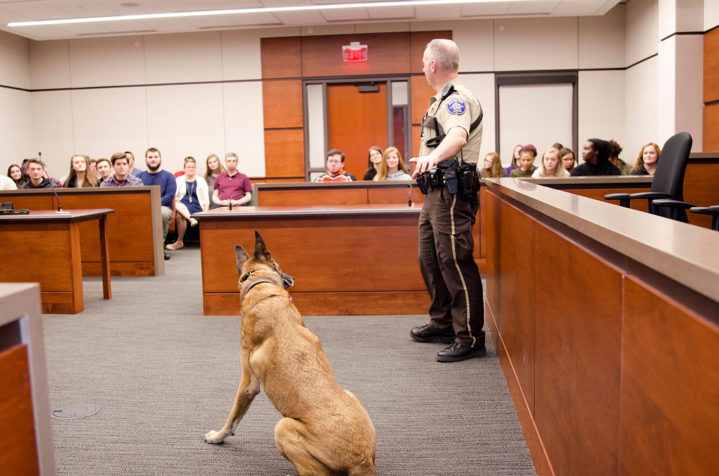 K-9 Unit Demonstration with Anoka County Sheriff's Office Deputy Pete Psyck