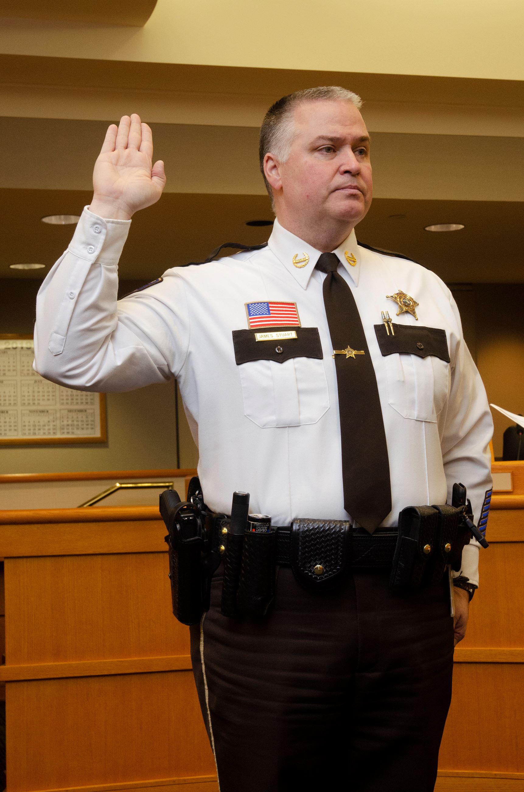 Sheriff swearing in