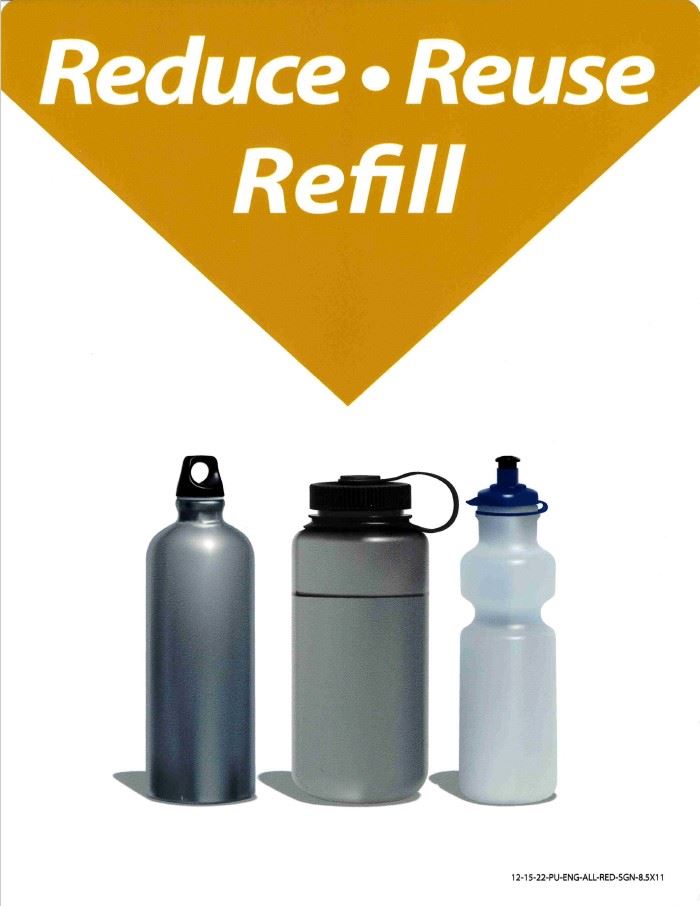 Reduce Reuse Refill 8.5 x 11