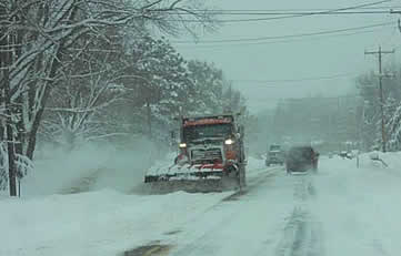 Snowplow at Work