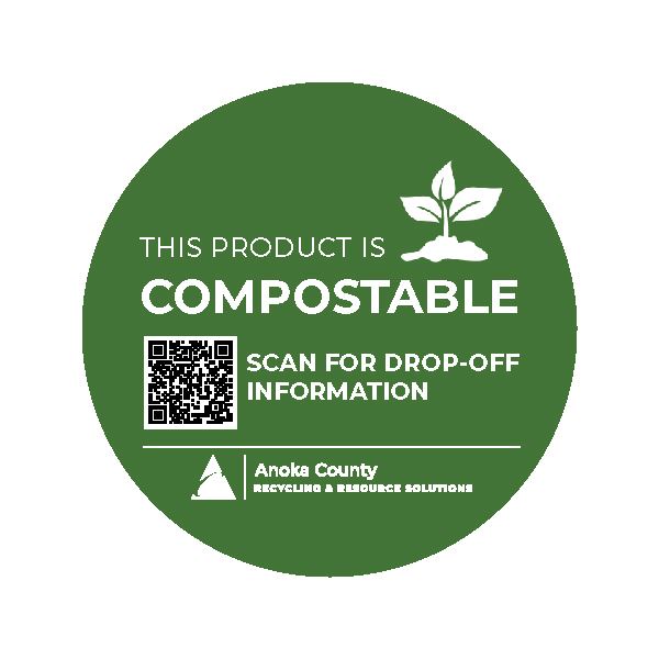Compostable Sticker Anokabiz