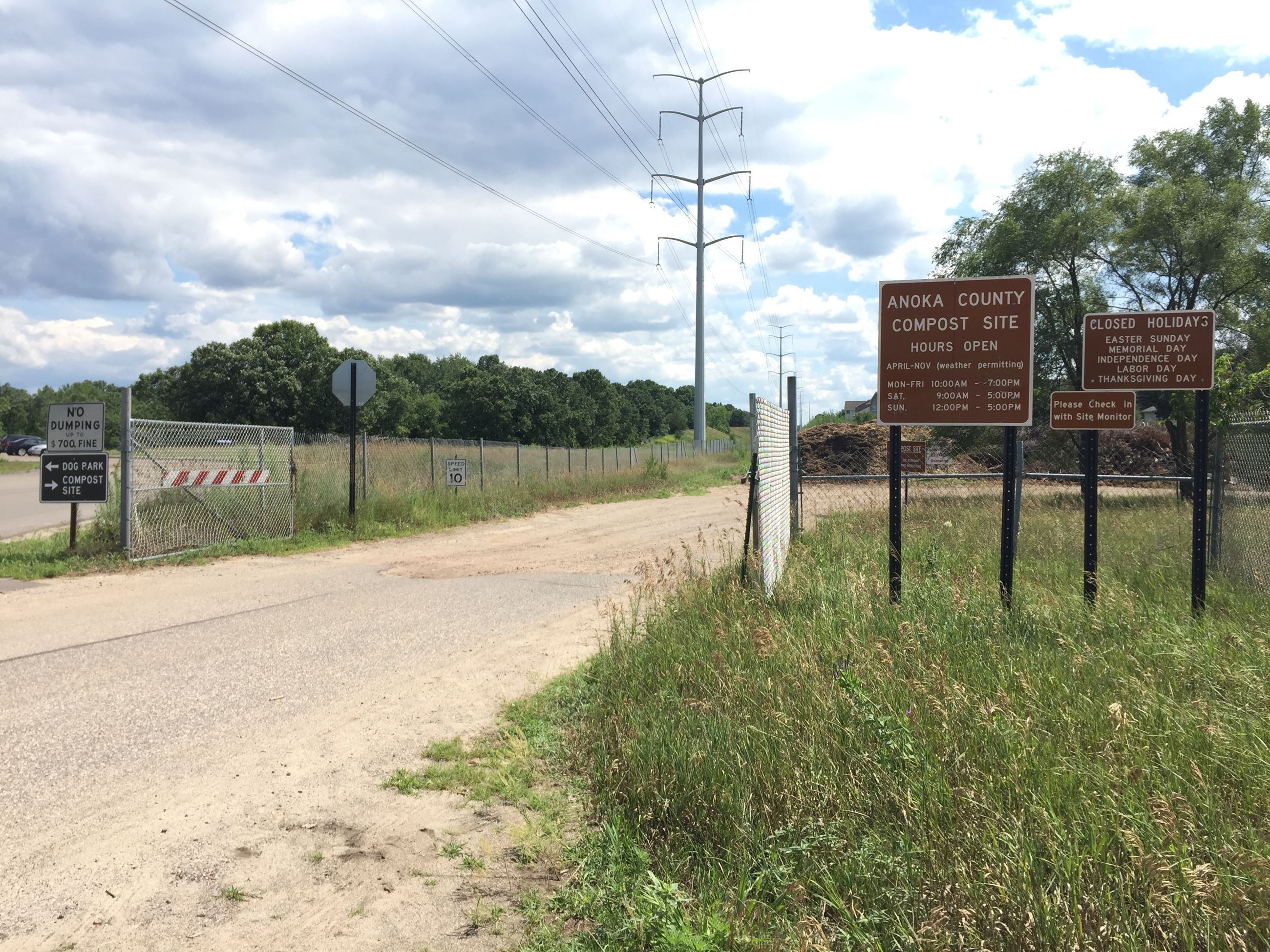 Coon Rapids Site entrance (2)