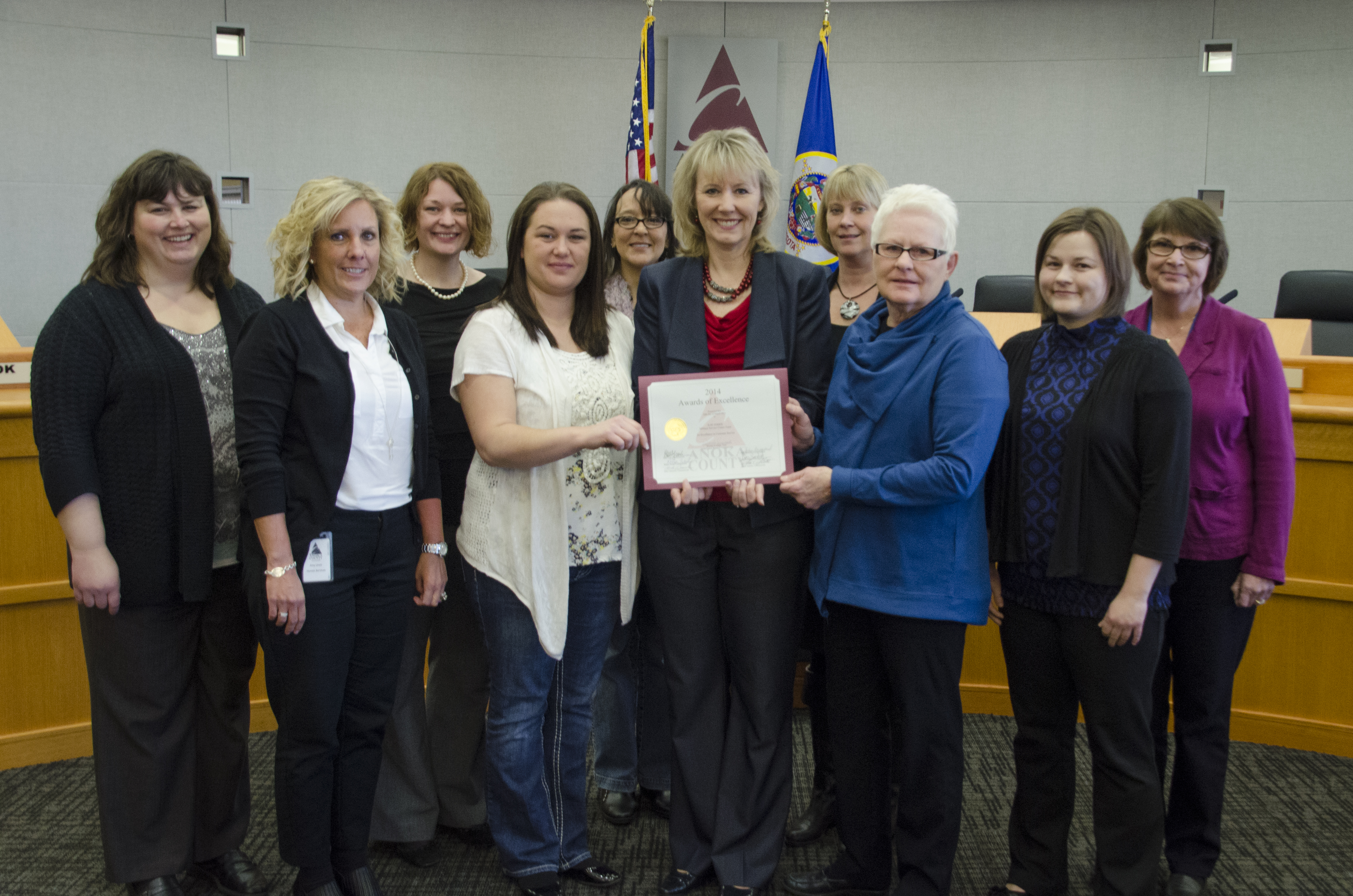 MNsure Service Center Team-Customer Service Award